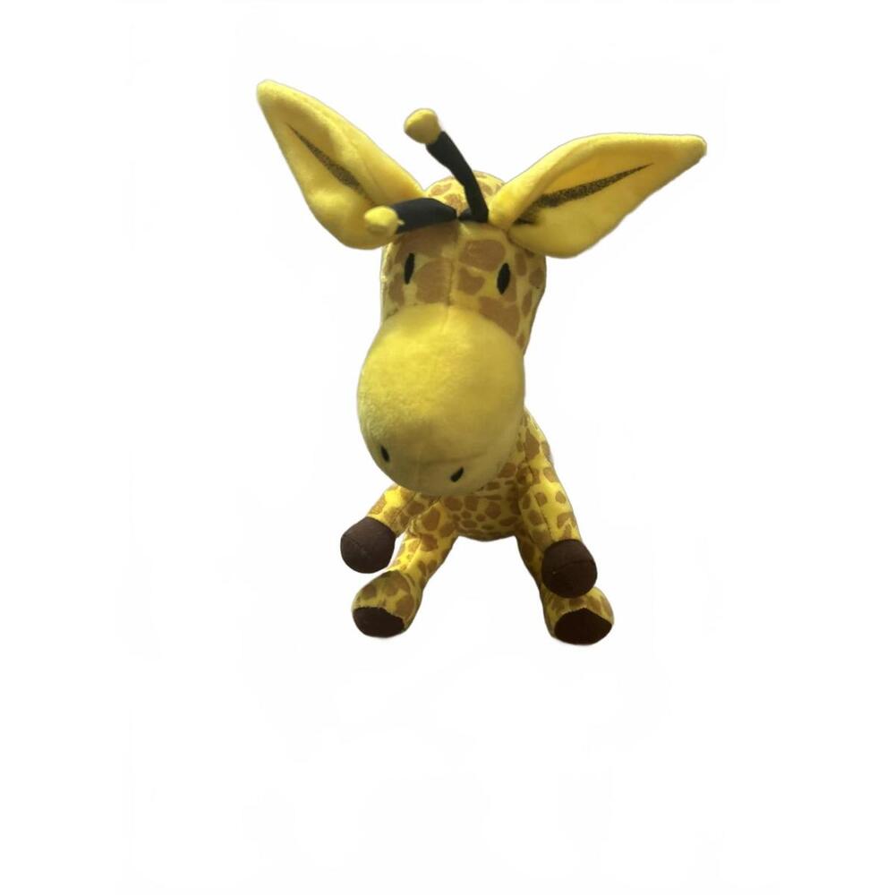 Steam train dream train giraffe plush 14”
